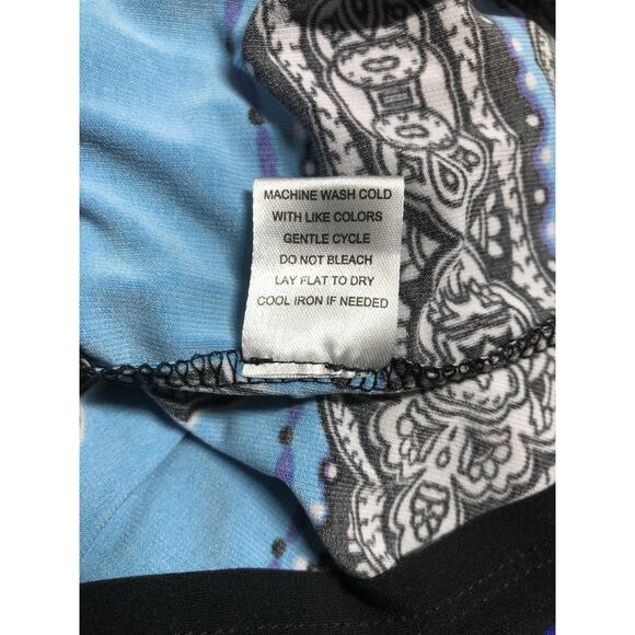 Iman Women LG Maxi Dress Halter Artsy Boho Geometric Pullover Elastic Back - Picture 12 of 12